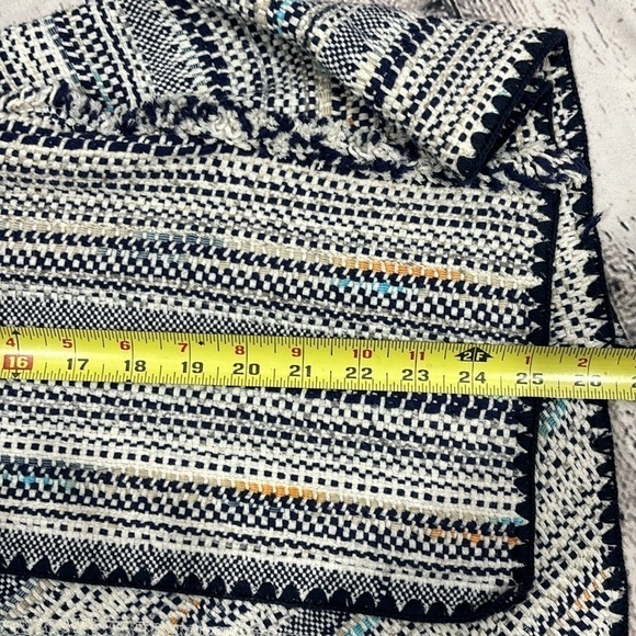 Lucky Brand Boho Woven Cotton Jacket Size Small - Picture 6 of 9